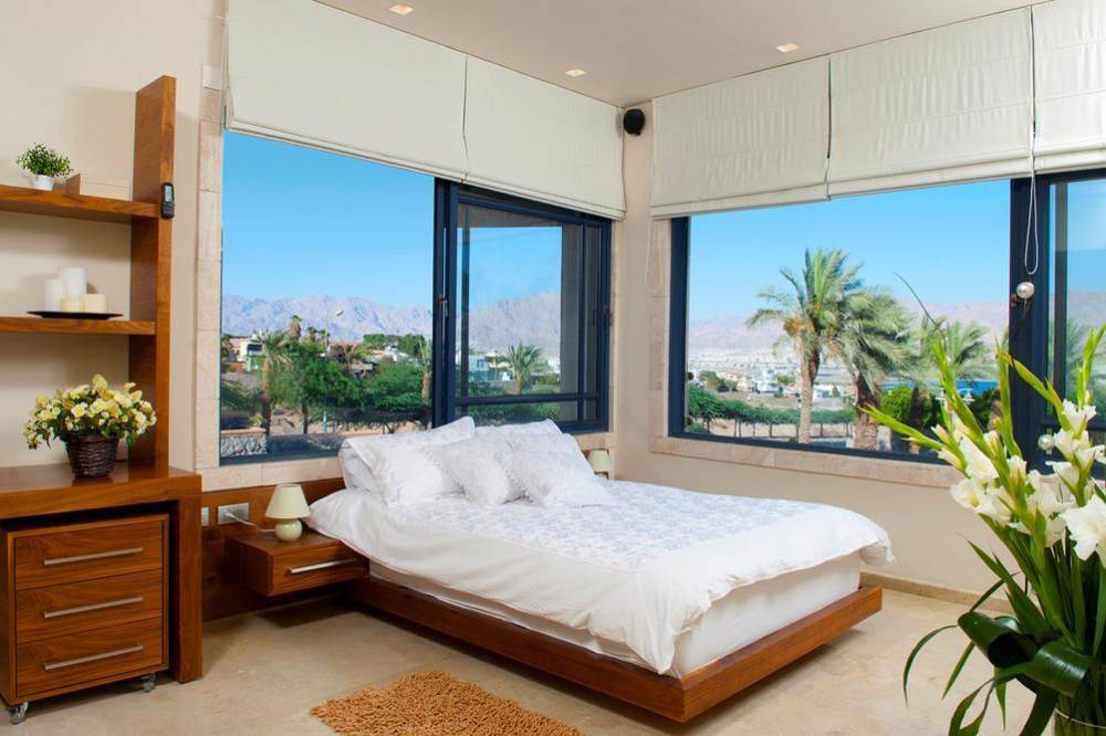 וילה האחוזה- חדר שינה כללי, האחוזה אילת, וילה  באילת וילות - Vila 4 U