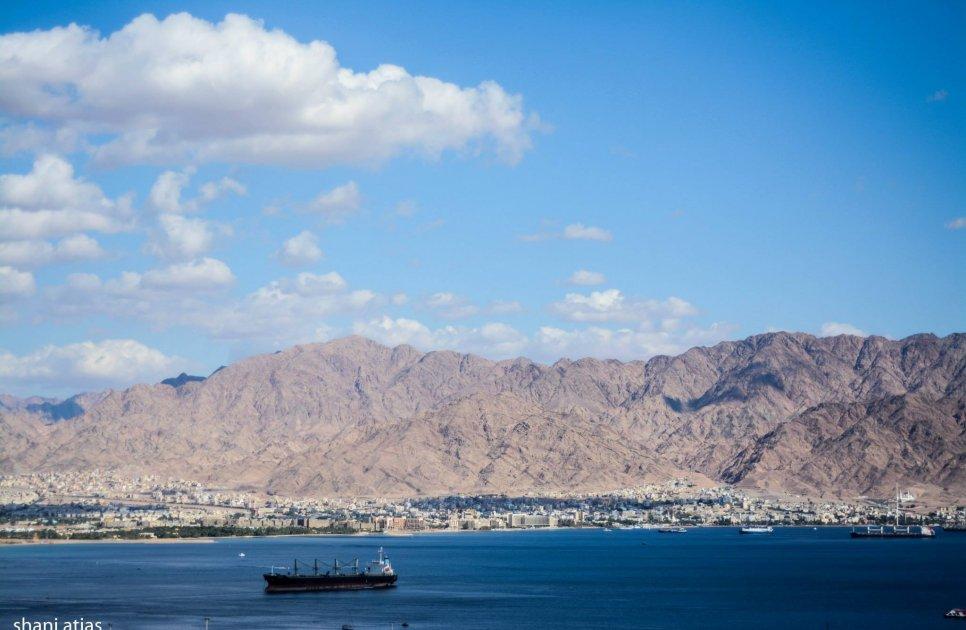 פנטהאוז מהחלומות - נוף הפנטהאוז מתחם חיצוני ובריכה, פנטהאוז מהחלומות, וילה  באילת וילות - Vila 4 U