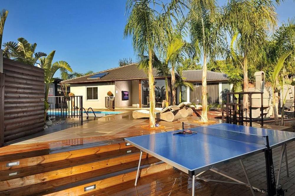 6963 חצר ובריכה, וילה קאזה מוזס, וילה  בעין יעקב וילות - Vila 4 U