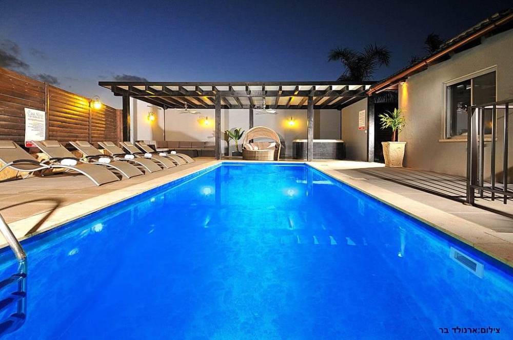 6965 חצר ובריכה, וילה קאזה מוזס, וילה  בעין יעקב וילות - Vila 4 U