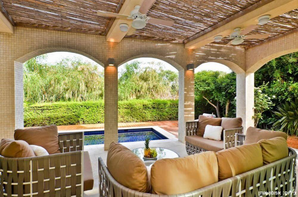 8740 מתחם חיצוני, קיסריה גולדן גרדן, וילה  בקיסריה וילות - Vila 4 U