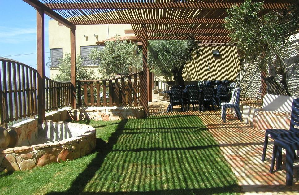 9622 מתחם חיצוני ובריכה, אחוזת מצפה שני הימים, וילה  בעין אל אסד וילות - Vila 4 U
