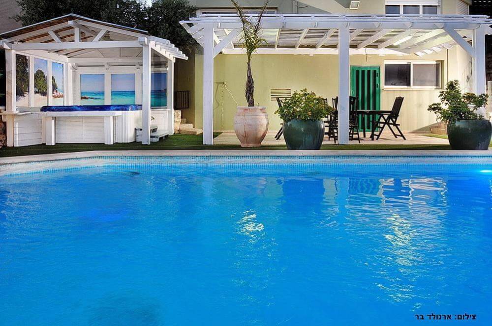 13508 מתחם חיצוני, וילה אלרום, וילה  בנוף כנרת וילות - Vila 4 U