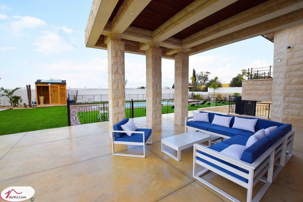 30987 המתחם החיצוני, אחוזת ערבי נחל, וילה  בתירוש וילות - Vila 4 U