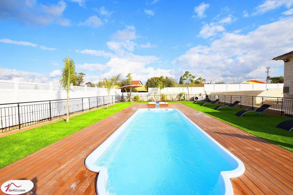 30995 המתחם החיצוני, אחוזת ערבי נחל, וילה  בתירוש וילות - Vila 4 U