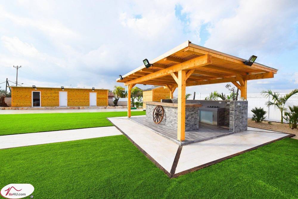 31000 המתחם החיצוני, אחוזת ערבי נחל, וילה  בתירוש וילות - Vila 4 U