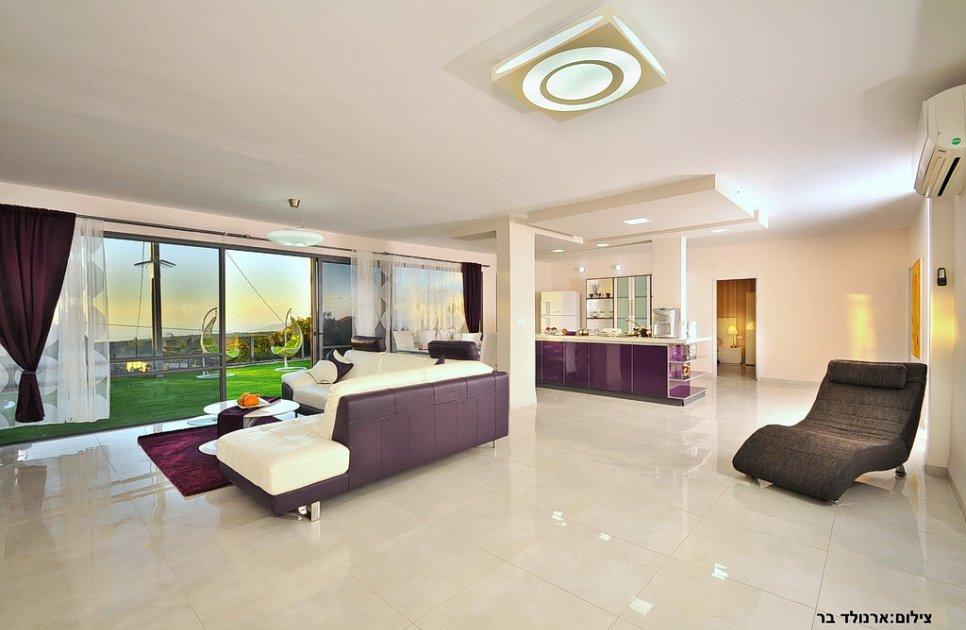 40877 פנים הוילה והחדרים, וילה אלבני, וילה  בעין יעקב וילות - Vila 4 U