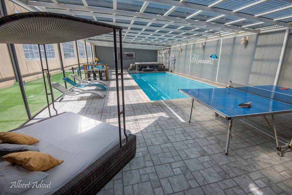 42301 מתחם חיצוני ובריכה, וילה מונסון פרימיום, וילה  בעין יעקב וילות - Vila 4 U