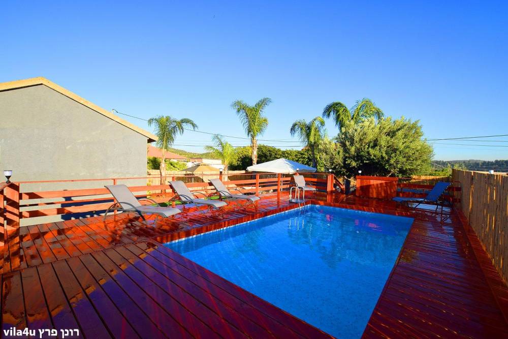 45682 מתחם חיצוני, אחוזת מאיר בוטיק, וילה  בשדות מיכה וילות - Vila 4 U