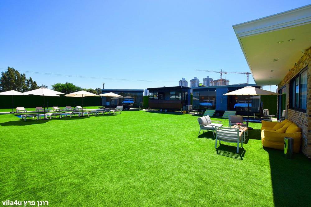 46143 מתחם חיצוני ובריכה, בית האצילים איוונטס, וילה  בנתניה וילות - Vila 4 U