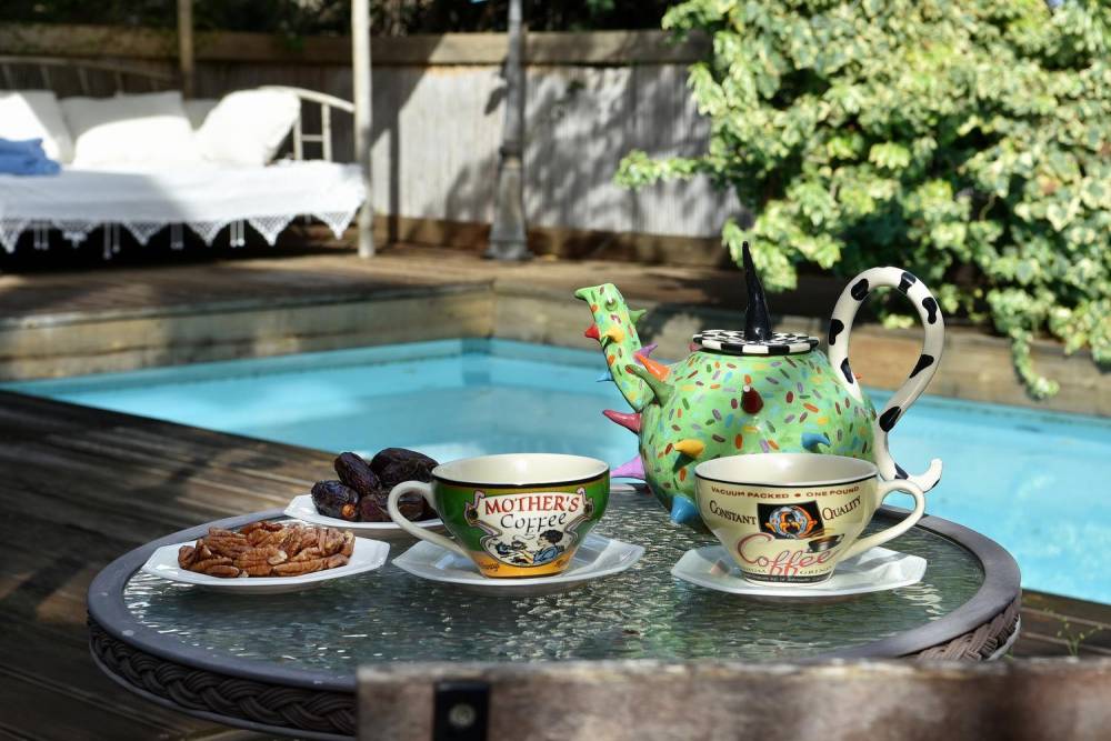 47234 החצר והבריכה, וילה הארמון הכחול בוטיק, וילה  בבנימינה וילות - Vila 4 U