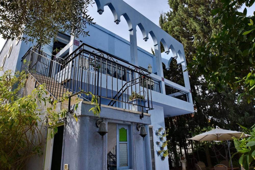 47239 החצר והבריכה, וילה הארמון הכחול בוטיק, וילה  בבנימינה וילות - Vila 4 U