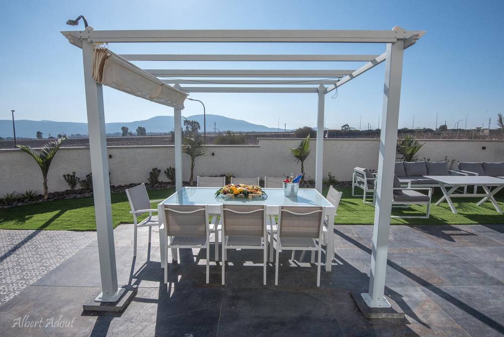 50739 מתחם החצר והבריכה, וילה נובה NOVA, וילה  בדלתון וילות - Vila 4 U