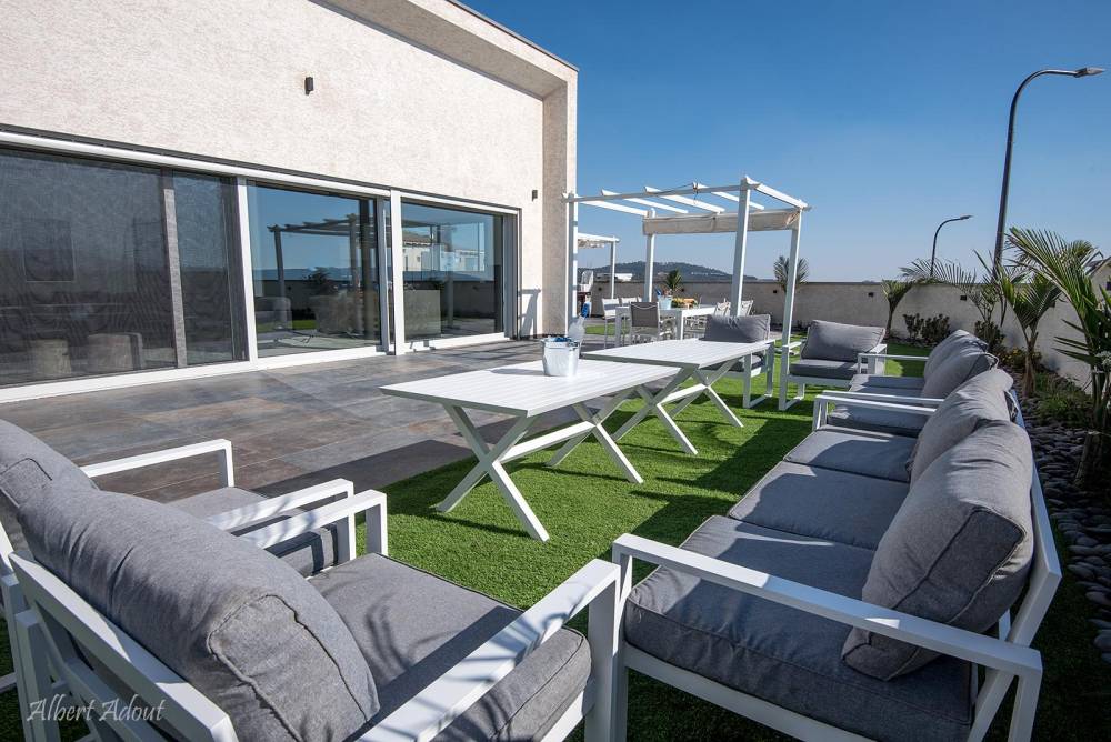 50742 מתחם החצר והבריכה, וילה נובה NOVA, וילה  בדלתון וילות - Vila 4 U