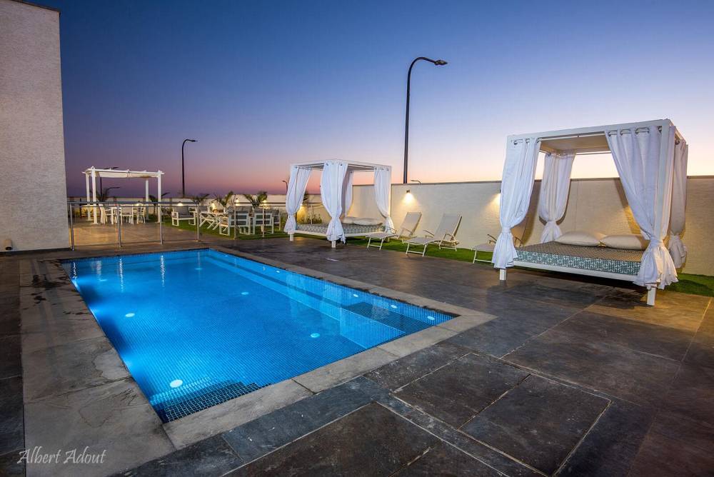 50754 מתחם החצר והבריכה, וילה נובה NOVA, וילה  בדלתון וילות - Vila 4 U