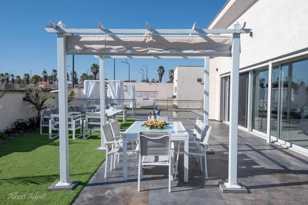 50773 מתחם החצר והבריכה, וילה נובה NOVA, וילה  בדלתון וילות - Vila 4 U