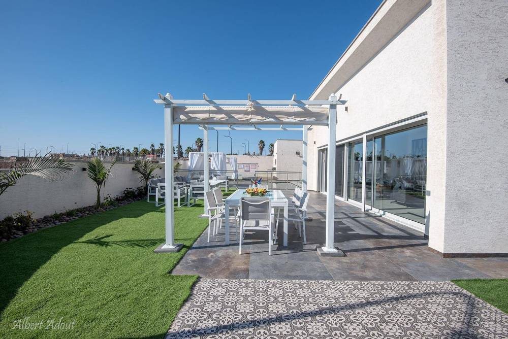 50775 מתחם החצר והבריכה, וילה נובה NOVA, וילה  בדלתון וילות - Vila 4 U