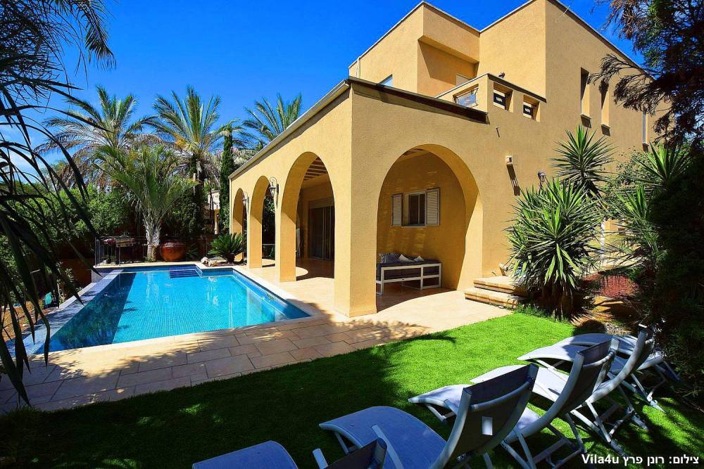 59921 מתחם חיצוני, וילה סיזר פאלאס, וילה  בקיסריה וילות - Vila 4 U