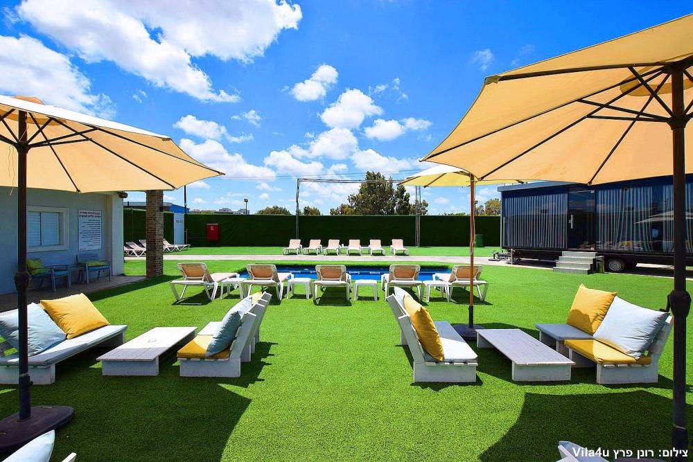60014 מתחם חיצוני ובריכה, בית האצילים איוונטס, וילה  בנתניה וילות - Vila 4 U
