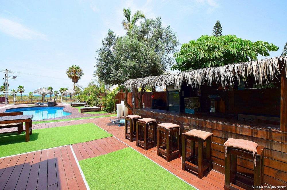 62678 מתחם חיצוני, וילה בנגמין על הים, וילה  באשדוד וילות - Vila 4 U