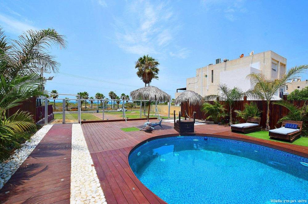 62684 מתחם חיצוני, וילה בנגמין על הים, וילה  באשדוד וילות - Vila 4 U