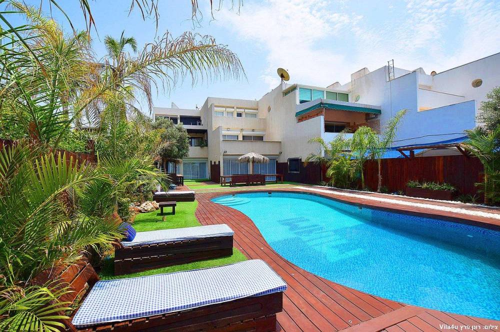 62686 מתחם חיצוני, וילה בנגמין על הים, וילה  באשדוד וילות - Vila 4 U