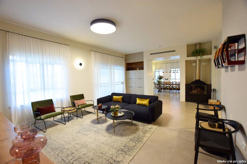 64019 פנים הוילה והחדרים, הבית בלימן, וילה  בלימן וילות - Vila 4 U