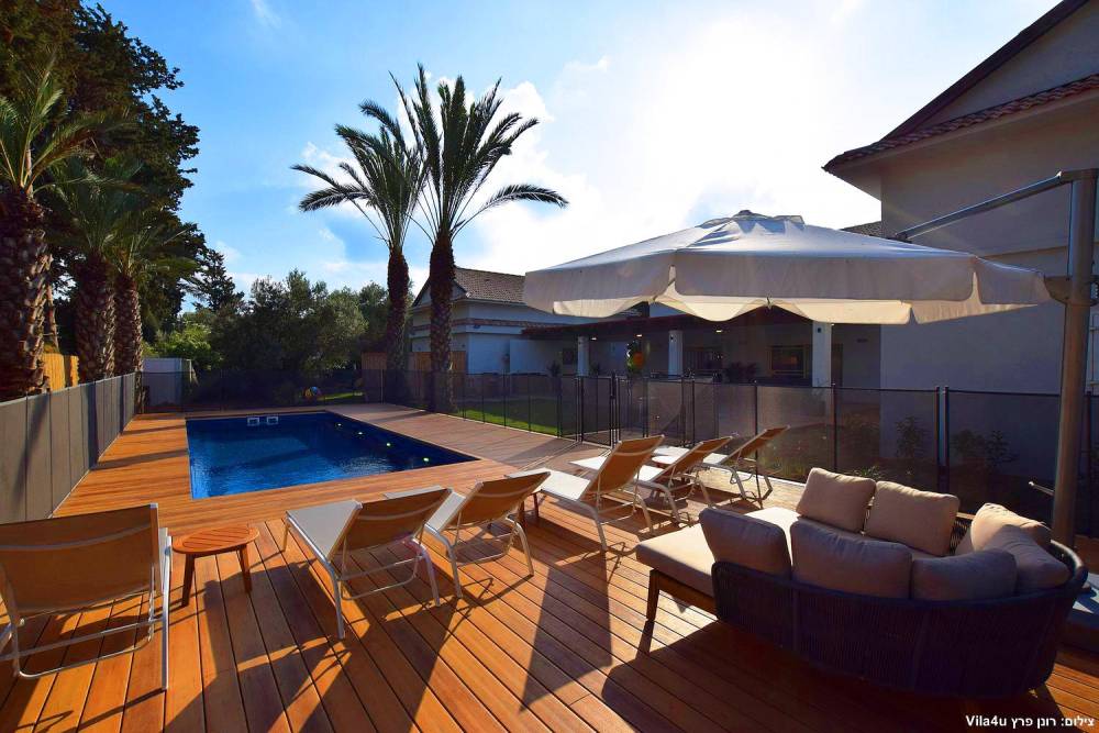 64031 המתחם החיצוני, הבית בלימן, וילה  בלימן וילות - Vila 4 U