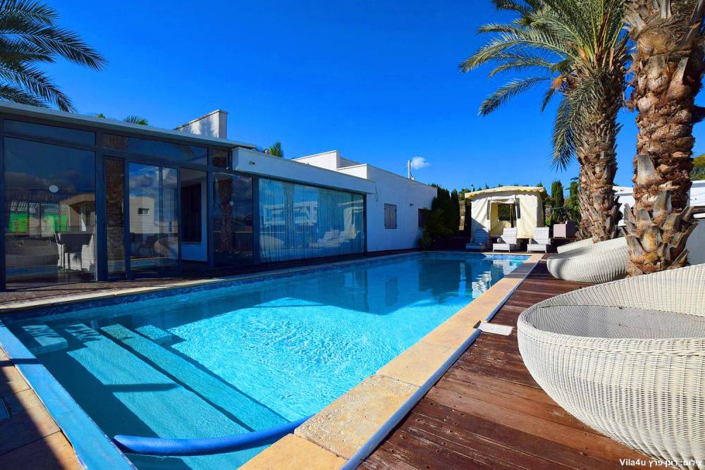 69518 מתחם חיצוני, חלומות יוסף, וילה  באליפלט וילות - Vila 4 U