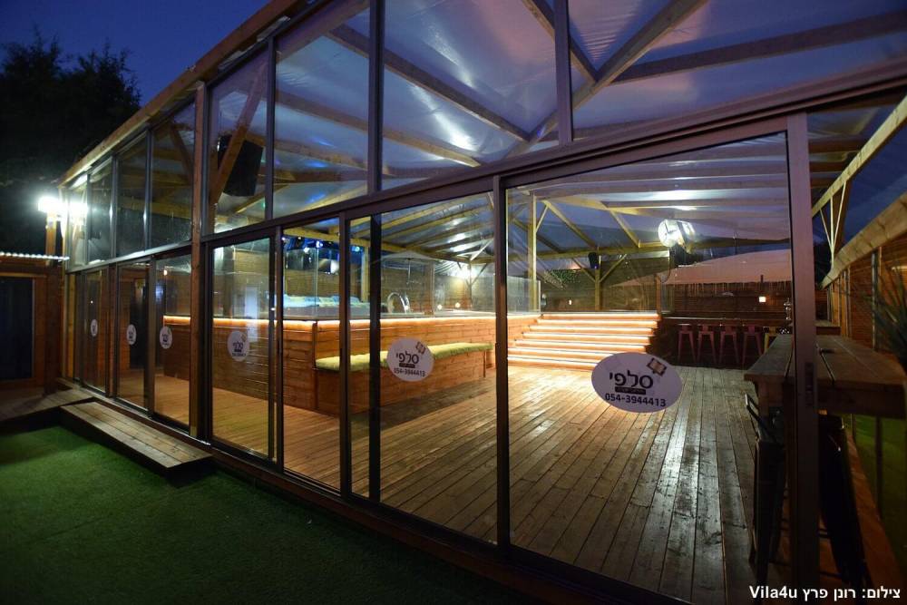 72055 המתחם בחורף, לופט סלפי, וילה  בראשון לציון וילות - Vila 4 U