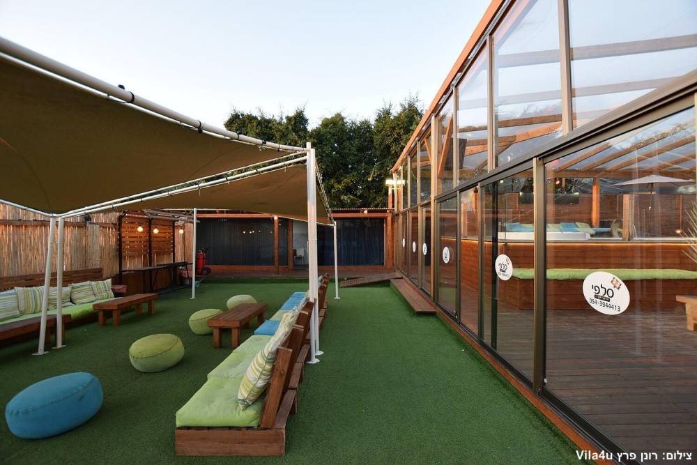 72066 המתחם בחורף, לופט סלפי, וילה  בראשון לציון וילות - Vila 4 U