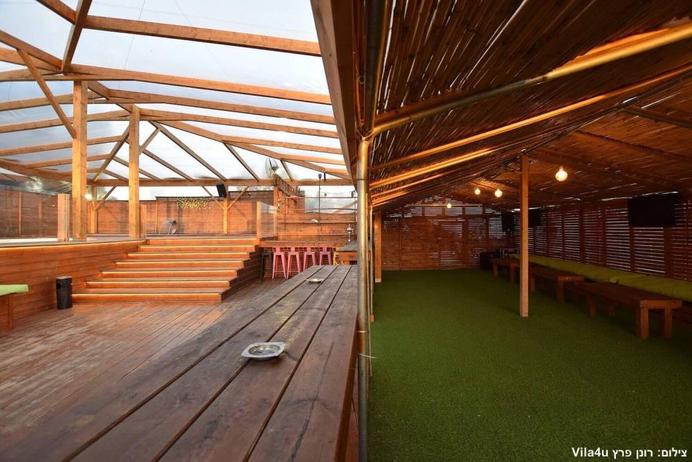 72082 המתחם בחורף, לופט סלפי, וילה  בראשון לציון וילות - Vila 4 U