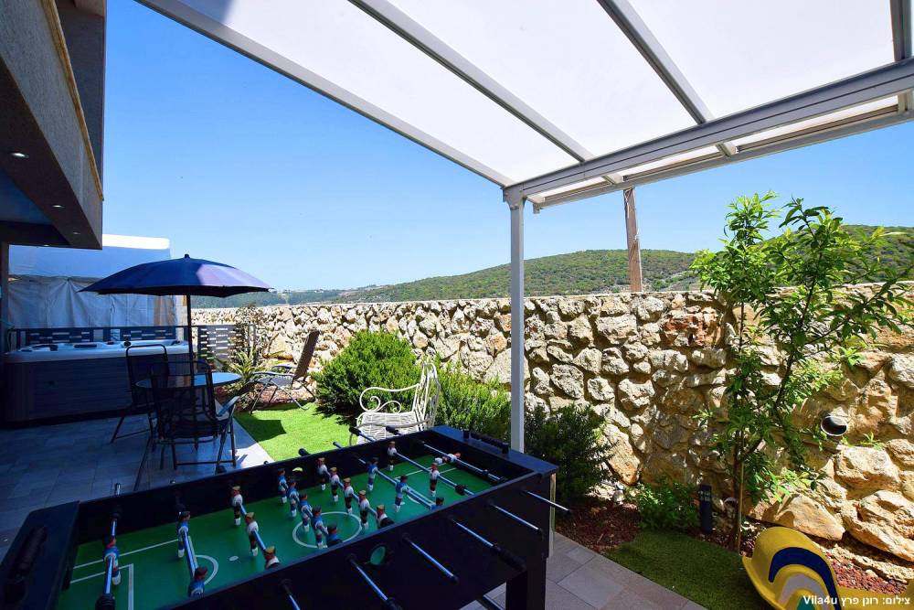 75832 חצר נוף ומשחקים, וילה סול דה גלילאה, וילה  בפקיעין החדשה וילות - Vila 4 U