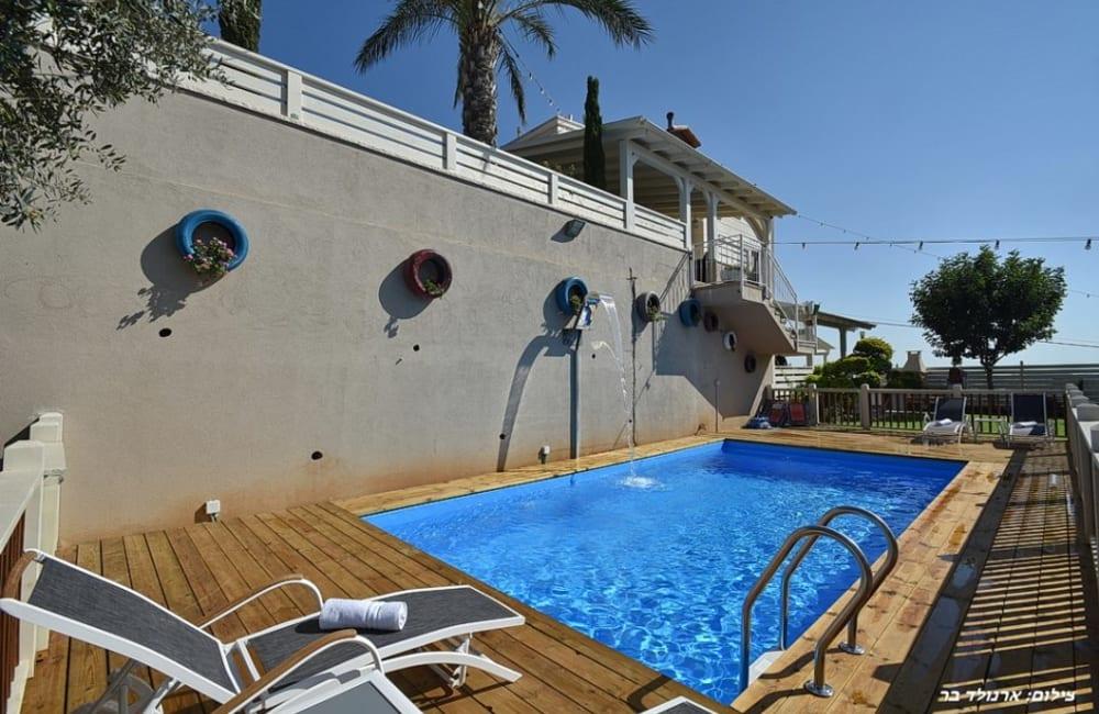 76846 מתחם חיצוני, וילה מול השקיעה, וילה  בירכא וילות - Vila 4 U