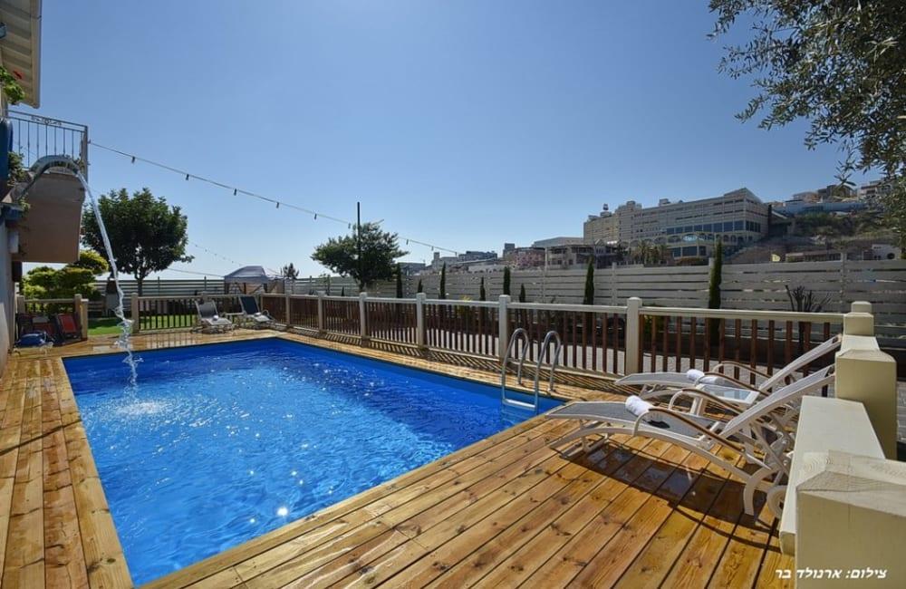 76865 מתחם חיצוני, וילה מול השקיעה, וילה  בירכא וילות - Vila 4 U