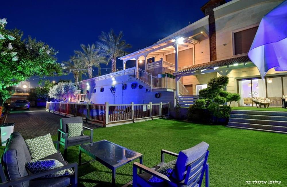 76866 מתחם חיצוני, וילה מול השקיעה, וילה  בירכא וילות - Vila 4 U