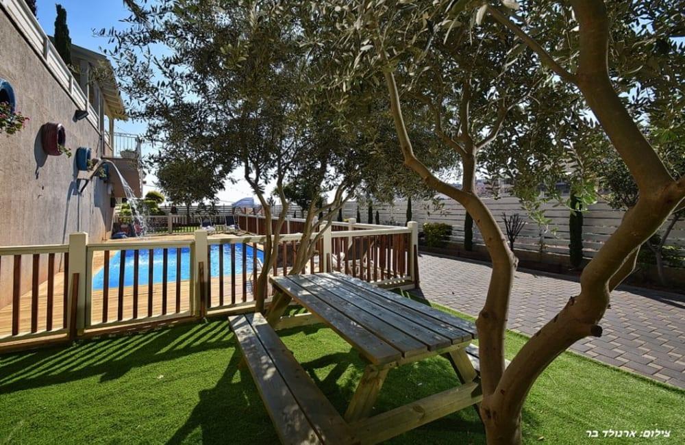 76867 מתחם חיצוני, וילה מול השקיעה, וילה  בירכא וילות - Vila 4 U