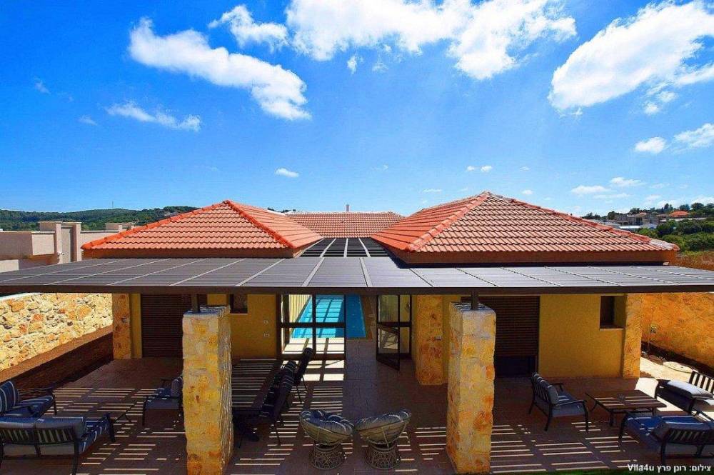 79623 מתחם חיצוני, אחוזת ערמונים, וילה  בשומרה וילות - Vila 4 U