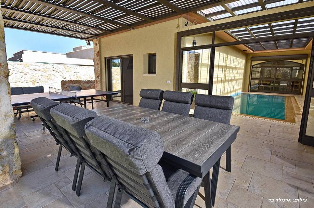 79651 מתחם חיצוני, אחוזת ערמונים, וילה  בשומרה וילות - Vila 4 U