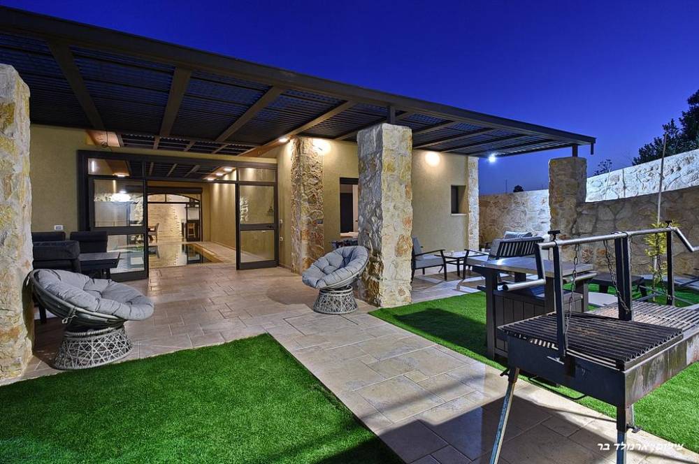 79659 מתחם חיצוני, אחוזת ערמונים, וילה  בשומרה וילות - Vila 4 U