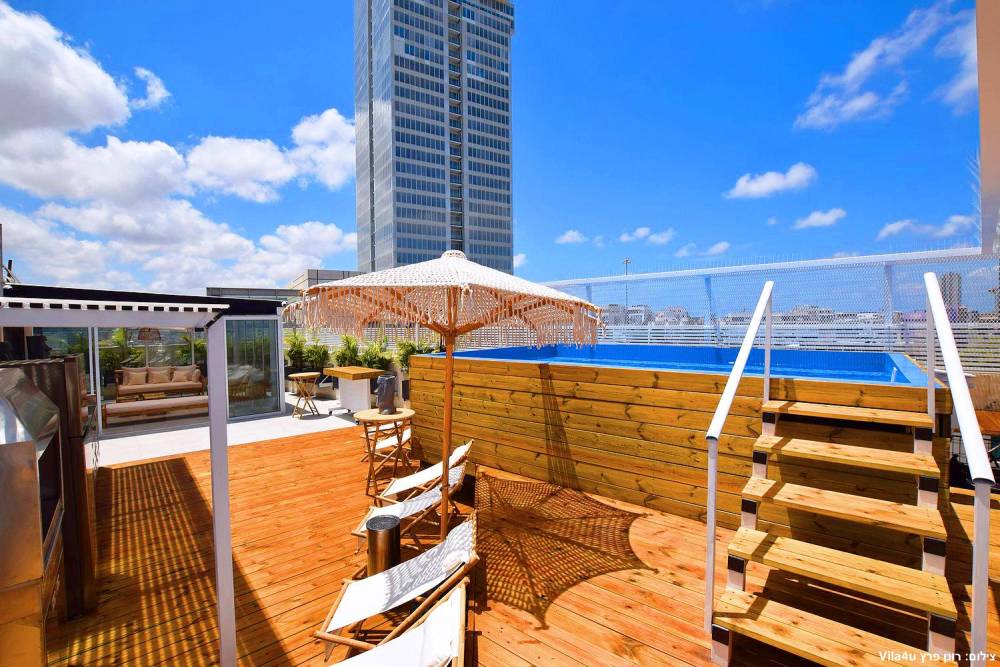 79818 פנטהאוז תל אביב, פנטהאוז תל אביב, וילה  בתל אביב וילות - Vila 4 U