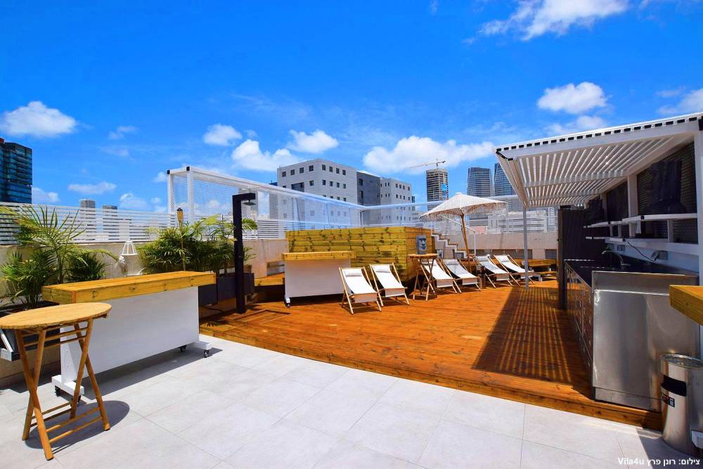 79826 מתחם חיצוני, פנטהאוז תל אביב, וילה  בתל אביב וילות - Vila 4 U