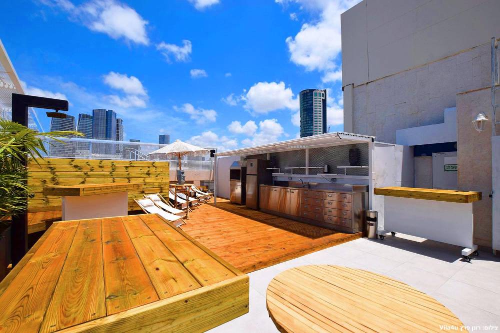 79828 מתחם חיצוני, פנטהאוז תל אביב, וילה  בתל אביב וילות - Vila 4 U