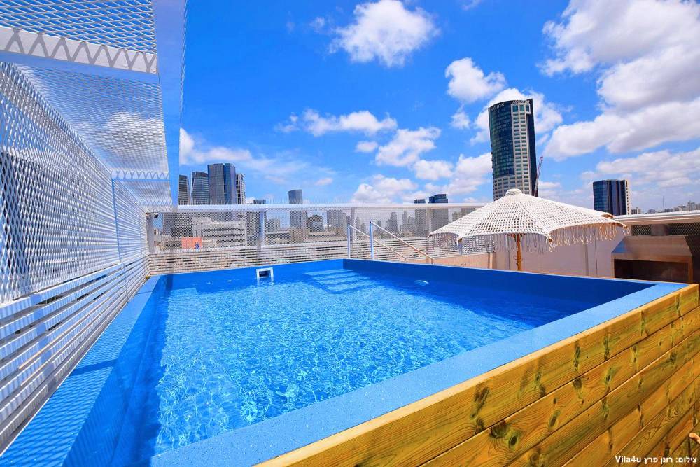 79838 מתחם חיצוני, פנטהאוז תל אביב, וילה  בתל אביב וילות - Vila 4 U