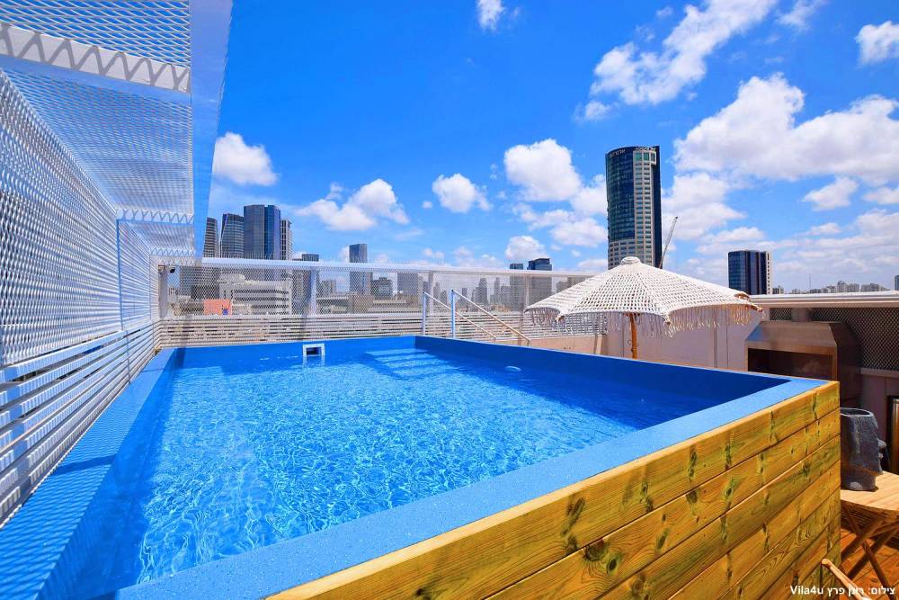 79842 מתחם חיצוני, פנטהאוז תל אביב, וילה  בתל אביב וילות - Vila 4 U