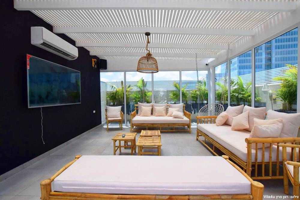 79851 מתחם פנימי, פנטהאוז תל אביב, וילה  בתל אביב וילות - Vila 4 U