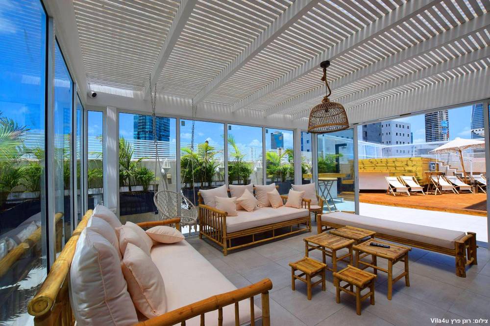 79853 מתחם פנימי, פנטהאוז תל אביב, וילה  בתל אביב וילות - Vila 4 U