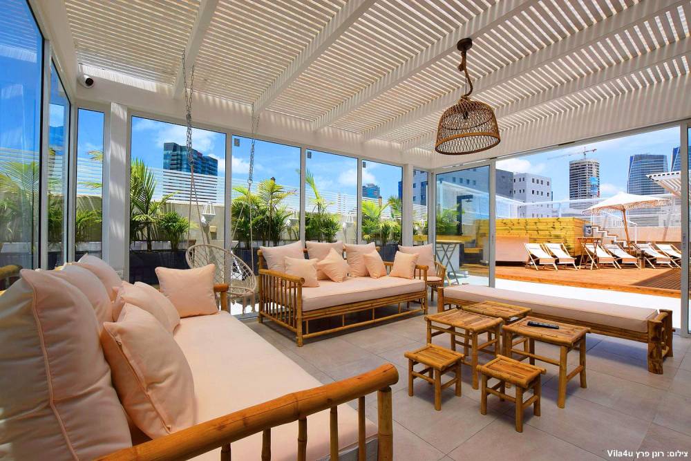 79855 מתחם פנימי, פנטהאוז תל אביב, וילה  בתל אביב וילות - Vila 4 U