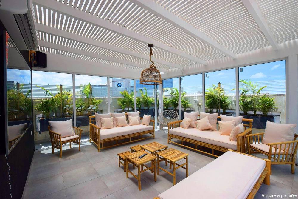 79857 מתחם פנימי, פנטהאוז תל אביב, וילה  בתל אביב וילות - Vila 4 U