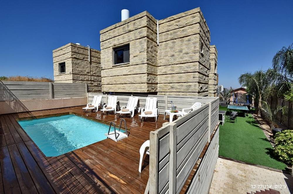 80230 מתחם חיצוני, וילה יערות הדבש, וילה  בנוף כנרת וילות - Vila 4 U